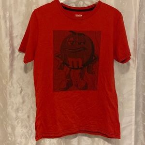 M&M’s Red Character T-Shirt Women’s Size 14💥